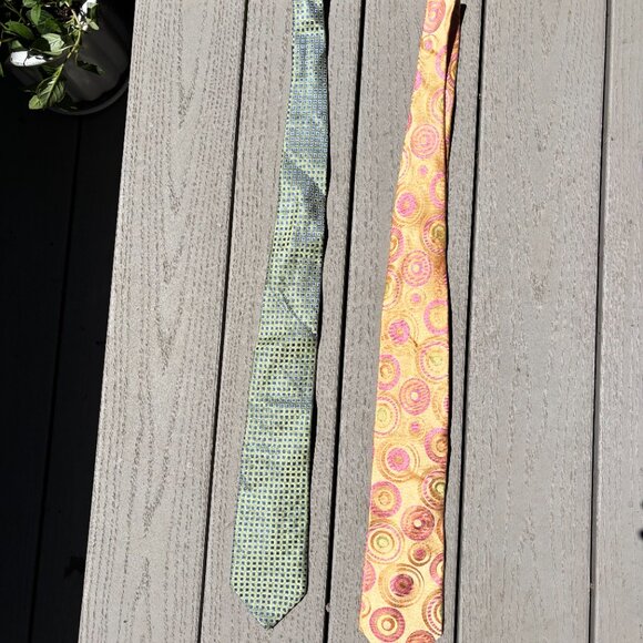 Lot of 8 Ties - brands incl. Alfred Sung, Ted Baker, Paul Smith - Picture 3 of 8